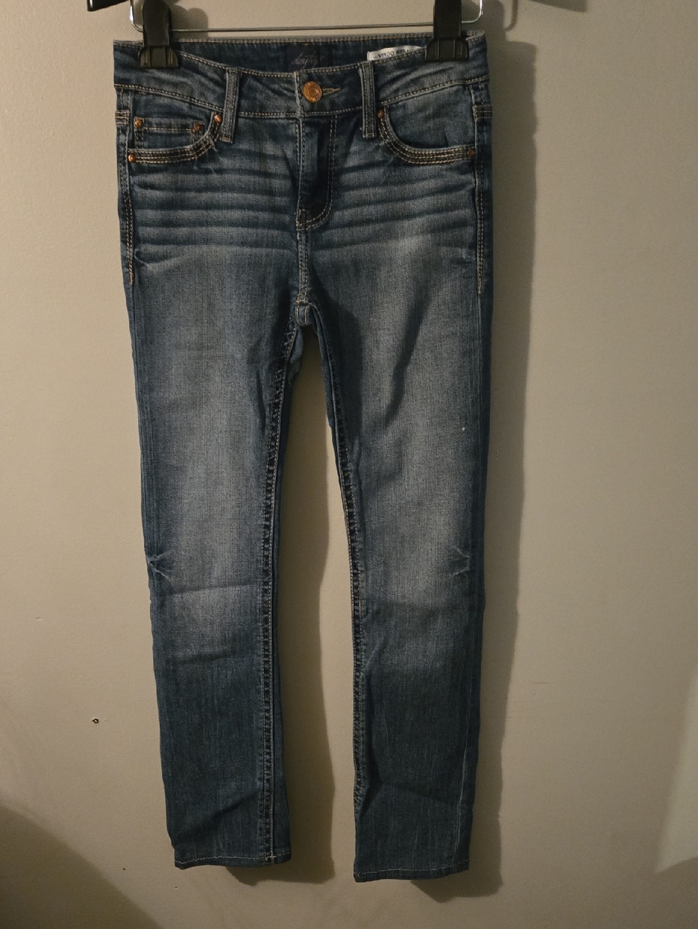 Daytrip Skinny Jeans in Mid Blue Wash